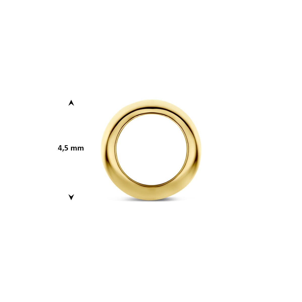 9 Karat Gelbgold-Anhänger, rund