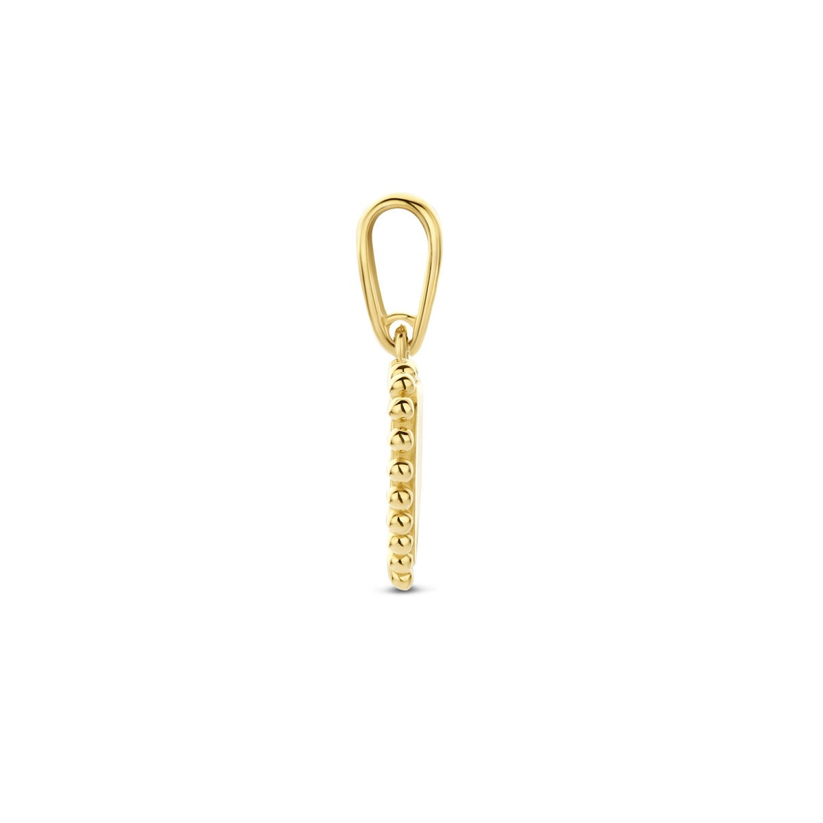 14k Gelbgold Herzanhänger