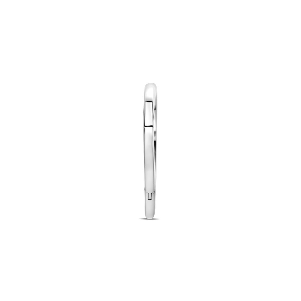 Rhodinierter Sterling Silber Herzverbinder