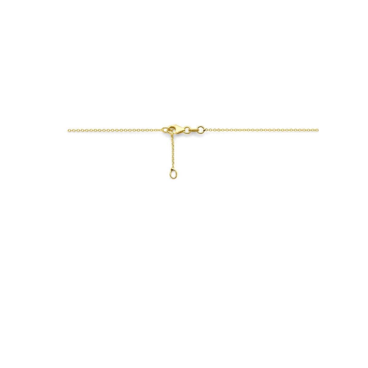 14 Karat Gelbgoldcollier mit Citrin