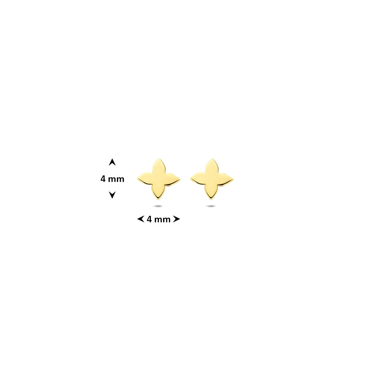 14 Karat Gelbgold Ohrstecker