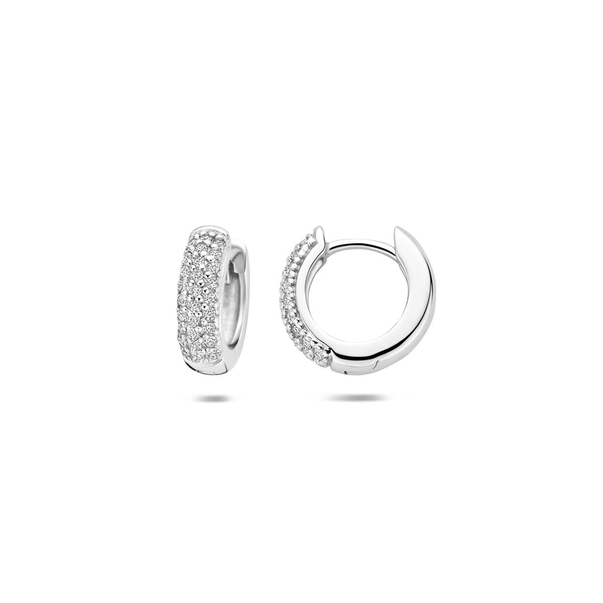 925 Silberne Ohrringe mit Zirkonia