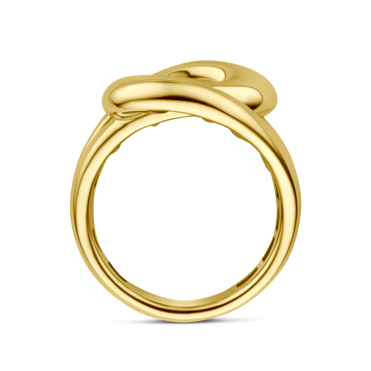 14k Gelbgold Damenring