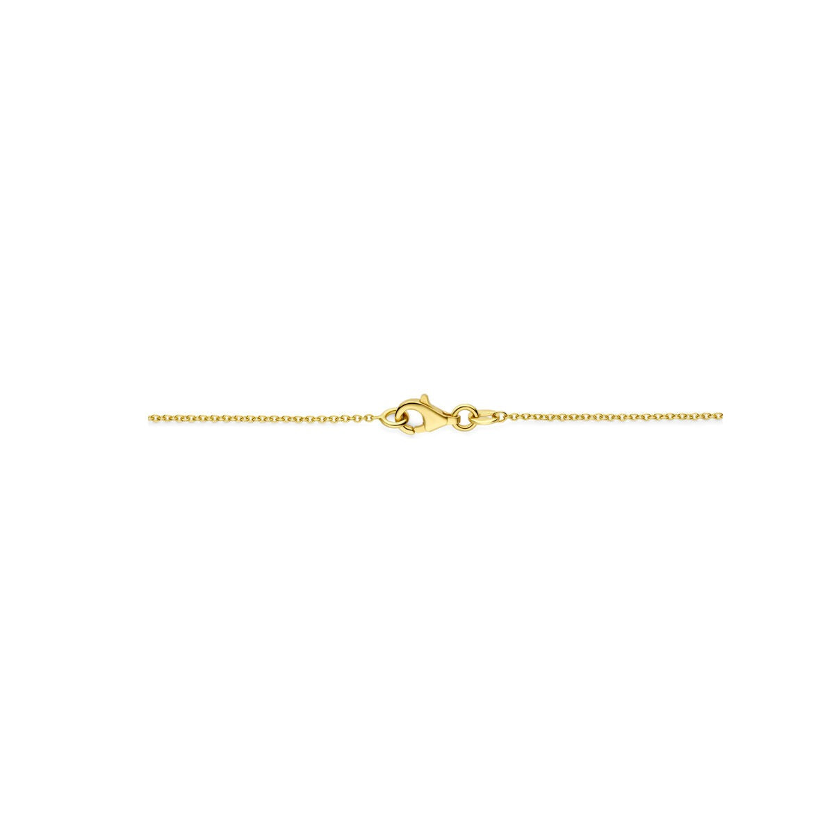Goldene Damenkette – 14 Karat feines Gliederkollier 1,2 mm