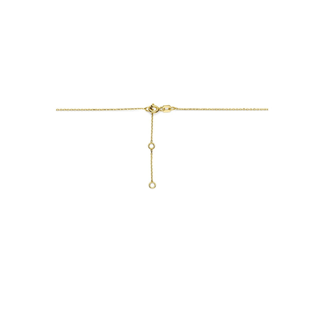 Goldene Herzchen-Halskette – 14K