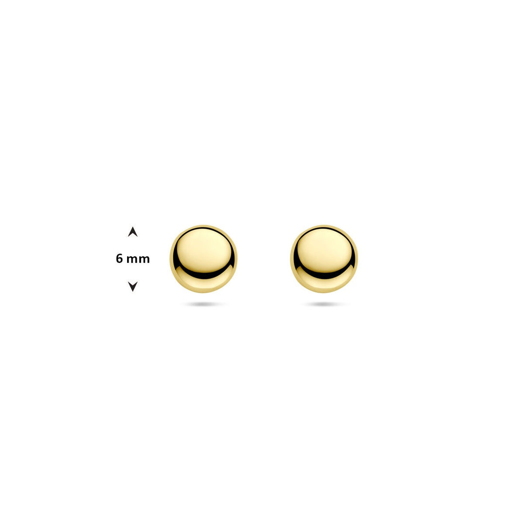 14k Geelgouden oorknoppen