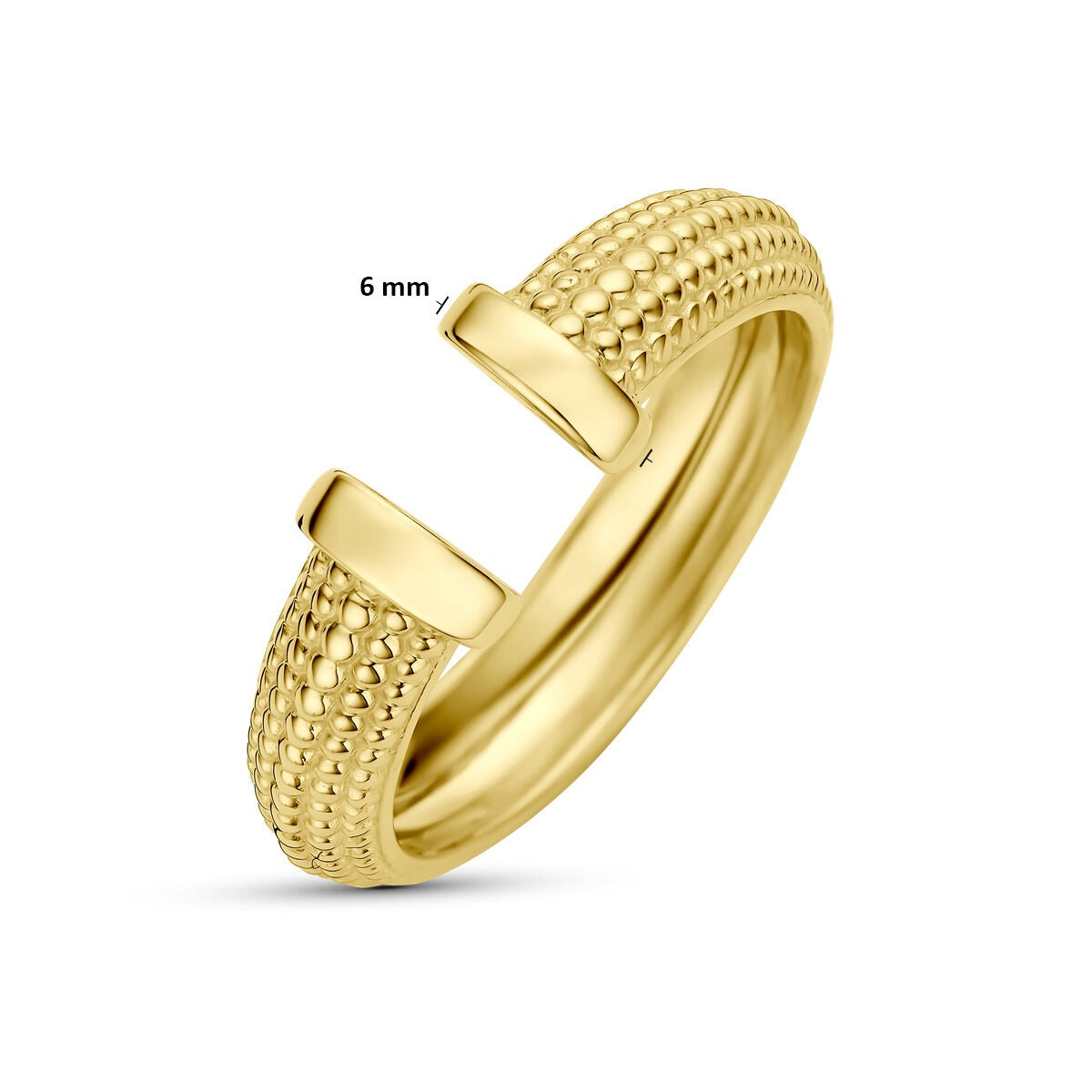 14 Karat Gelbgold Damenring