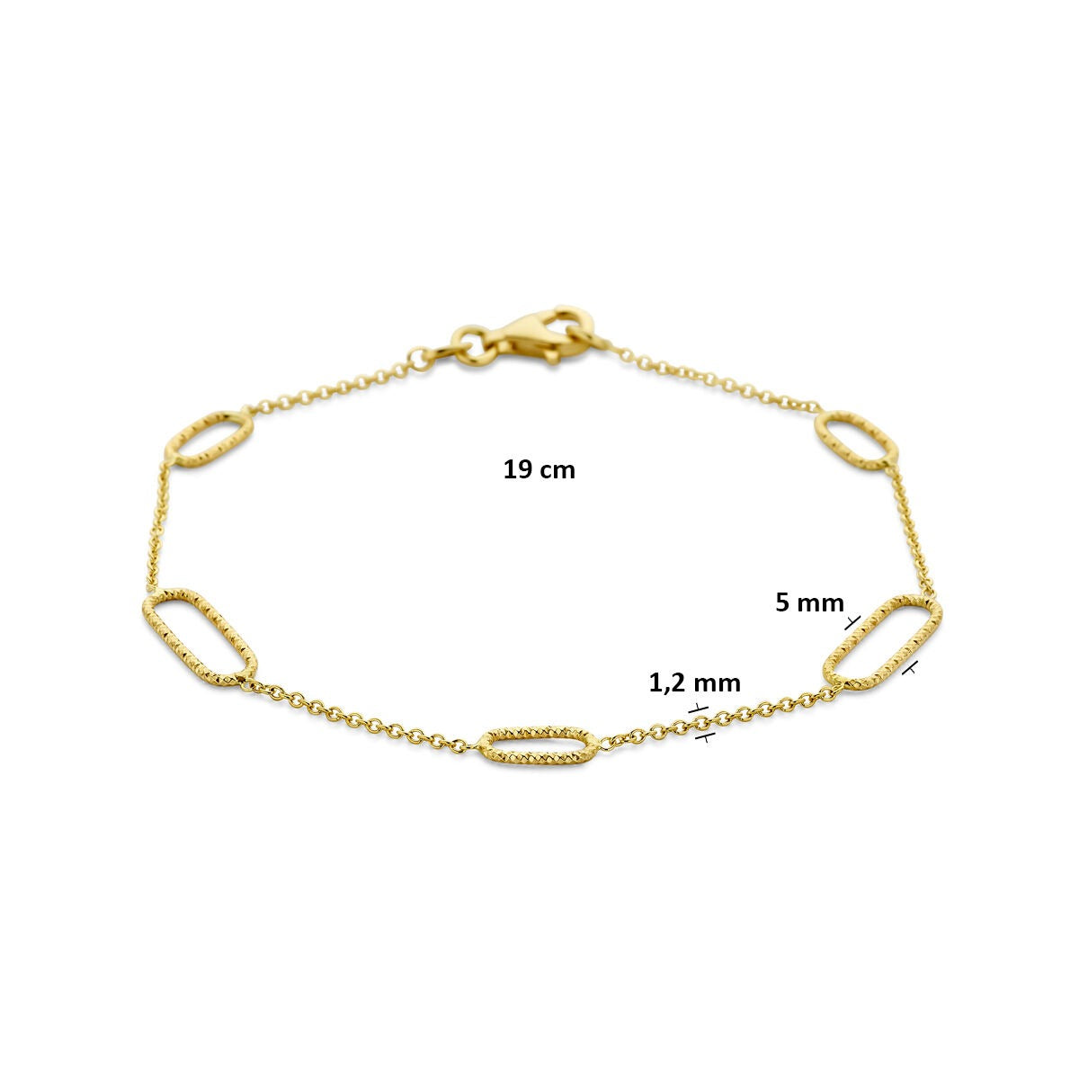 14k Gelbgoldarmband