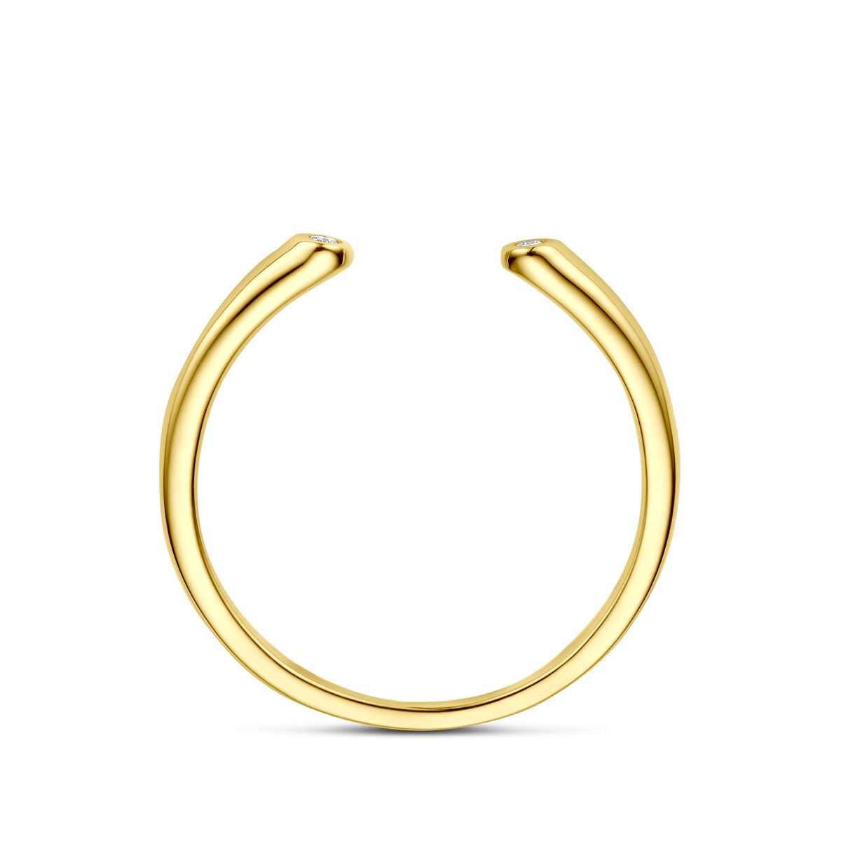 Goldring mit Diamant – 14k