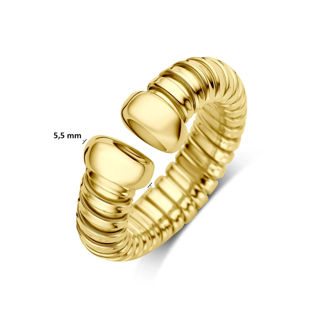 14k geelgouden dames ring