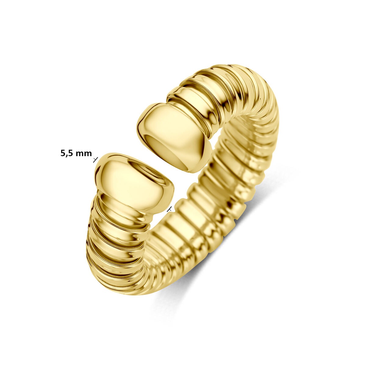14k Gelbgold Damenring