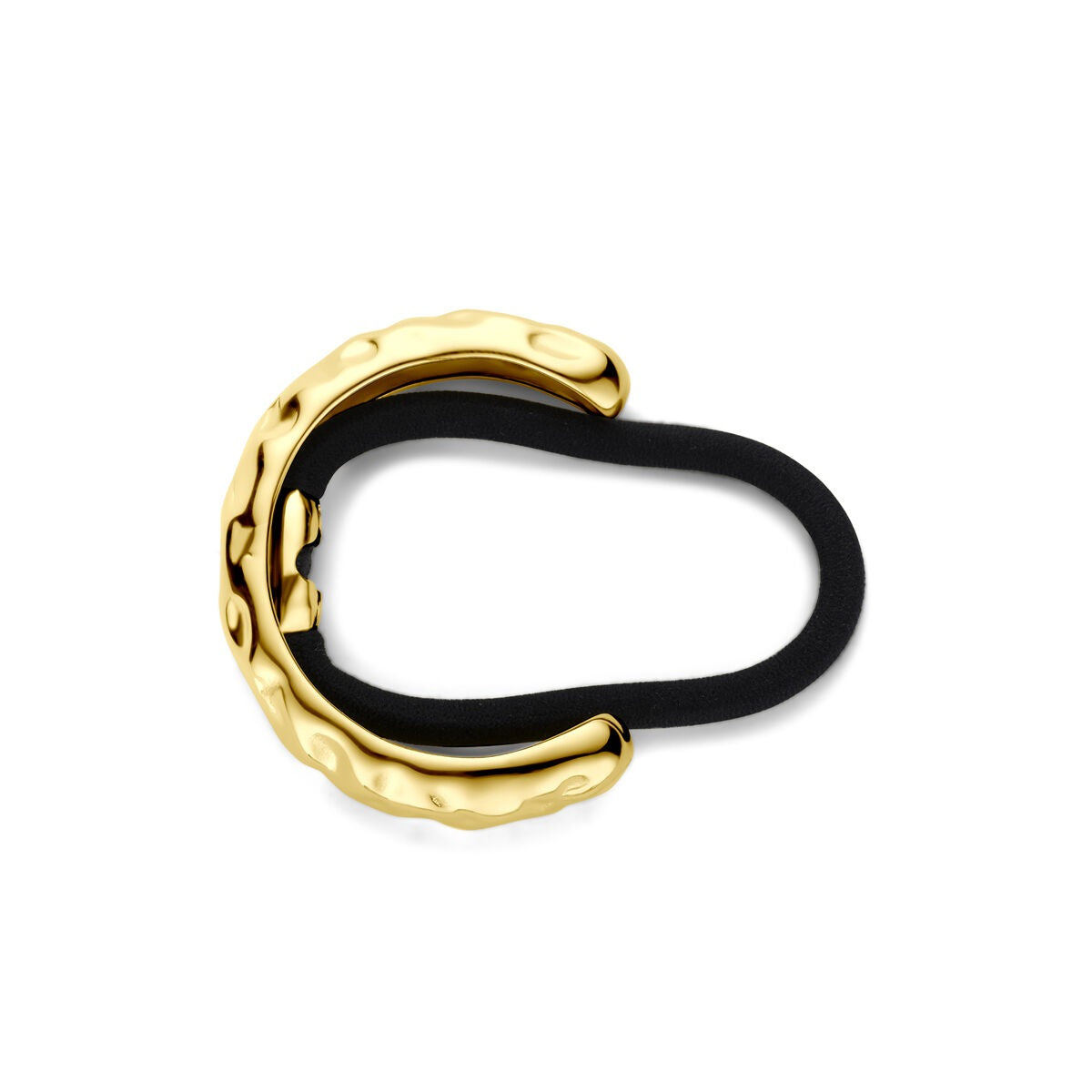 Haarcuff aus Stahl, goldfarben – mit Ionenplattierung, 11x51 mm