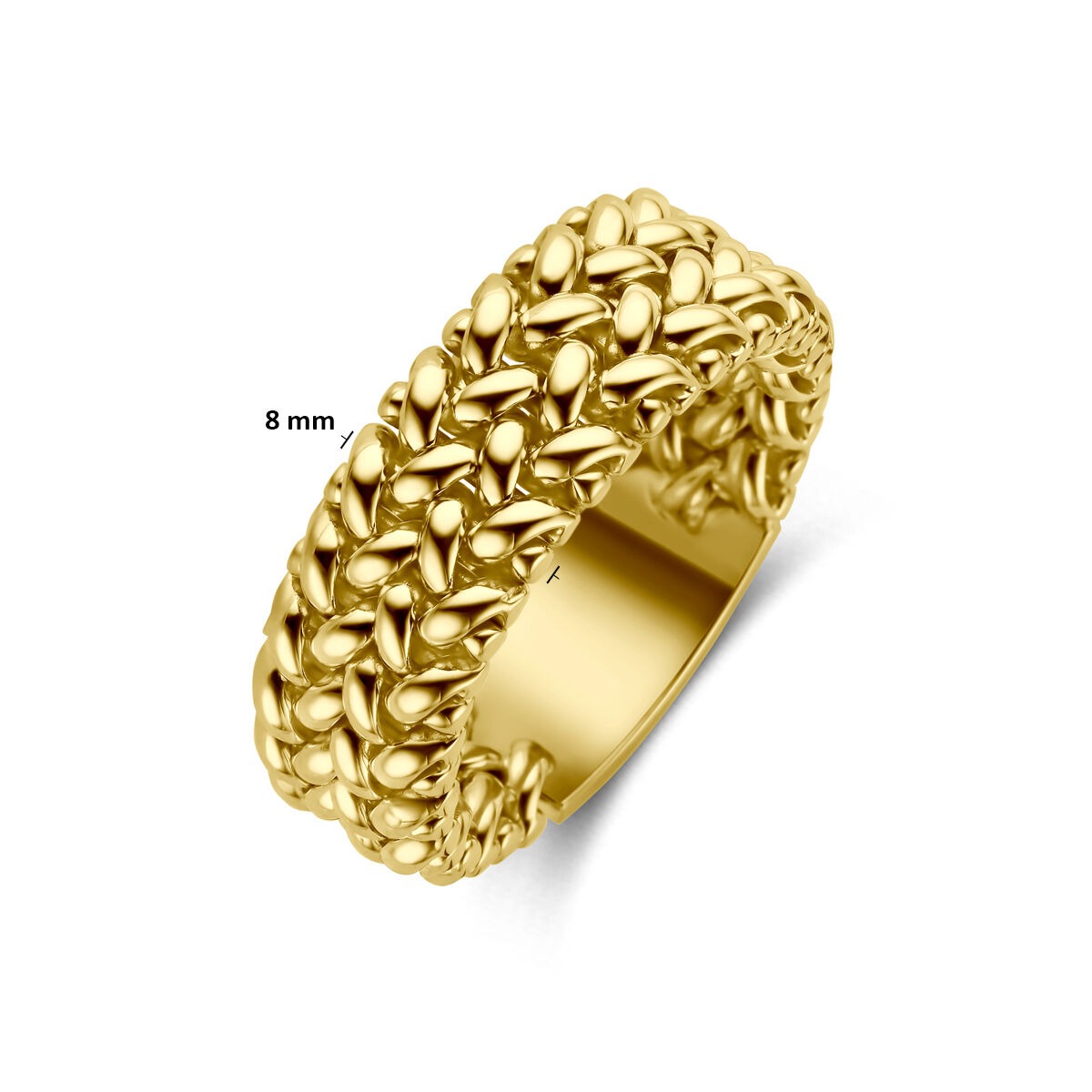 14K Gelbgold Damenring