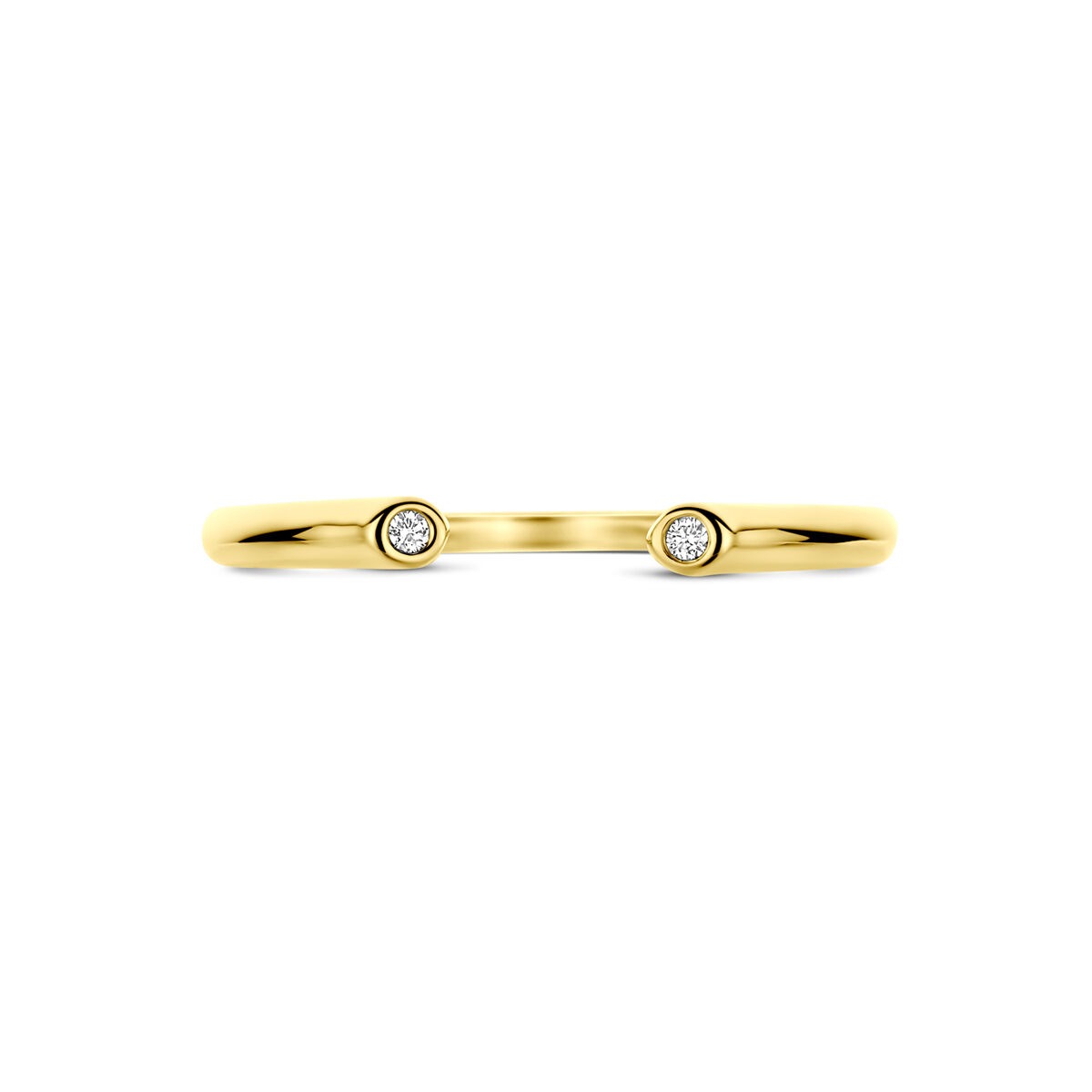 Goldring mit Diamant – 14k