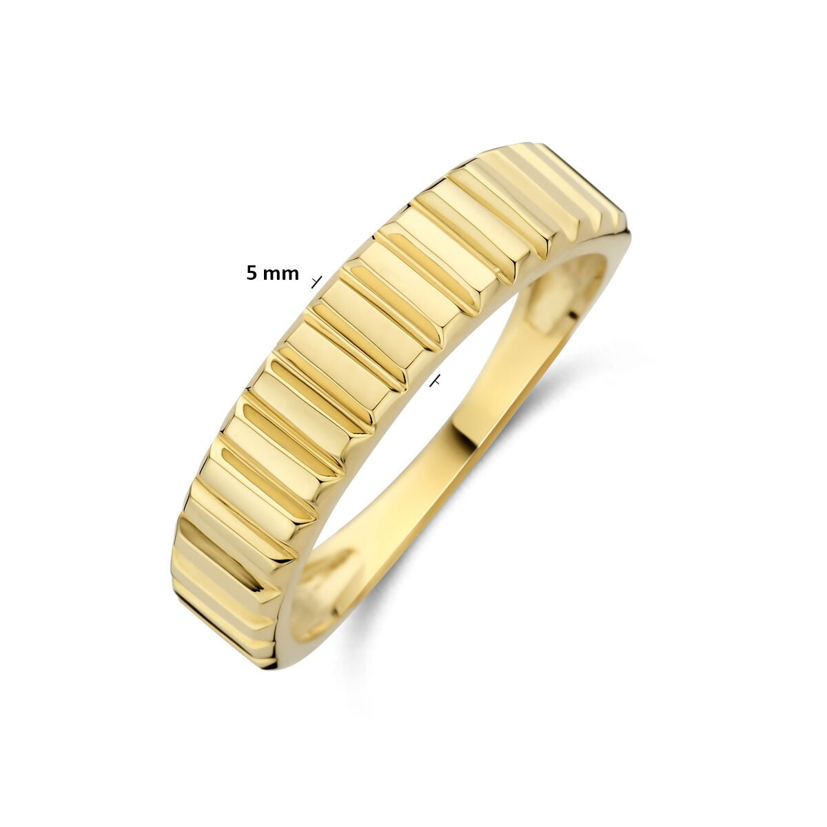 14k Gelbgold Damenring