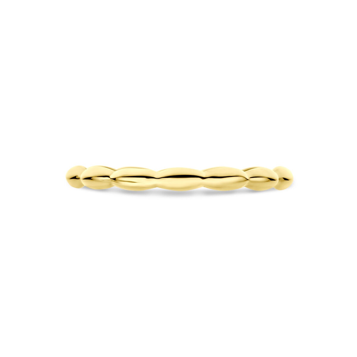 Goldener Damenring – 14k Gelbgold