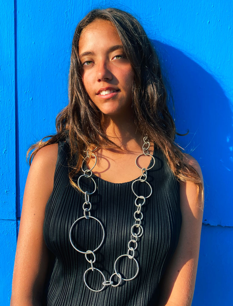 Oh Collier Stahl Design Kette