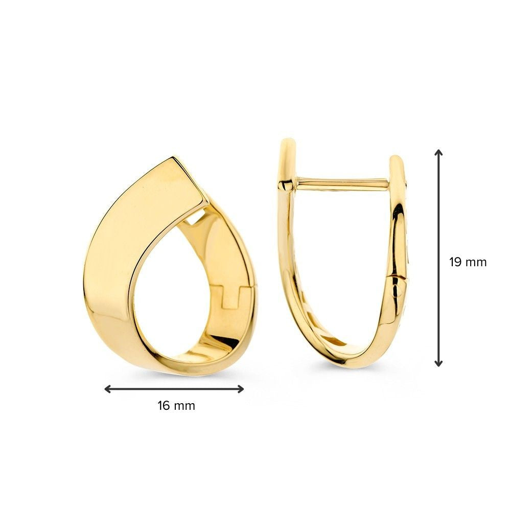 Ohrringe Gelbgold