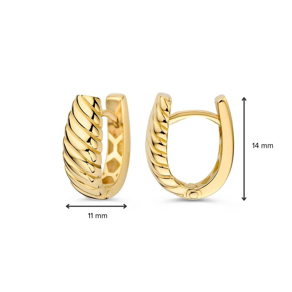 Ohrringe Gelbgold