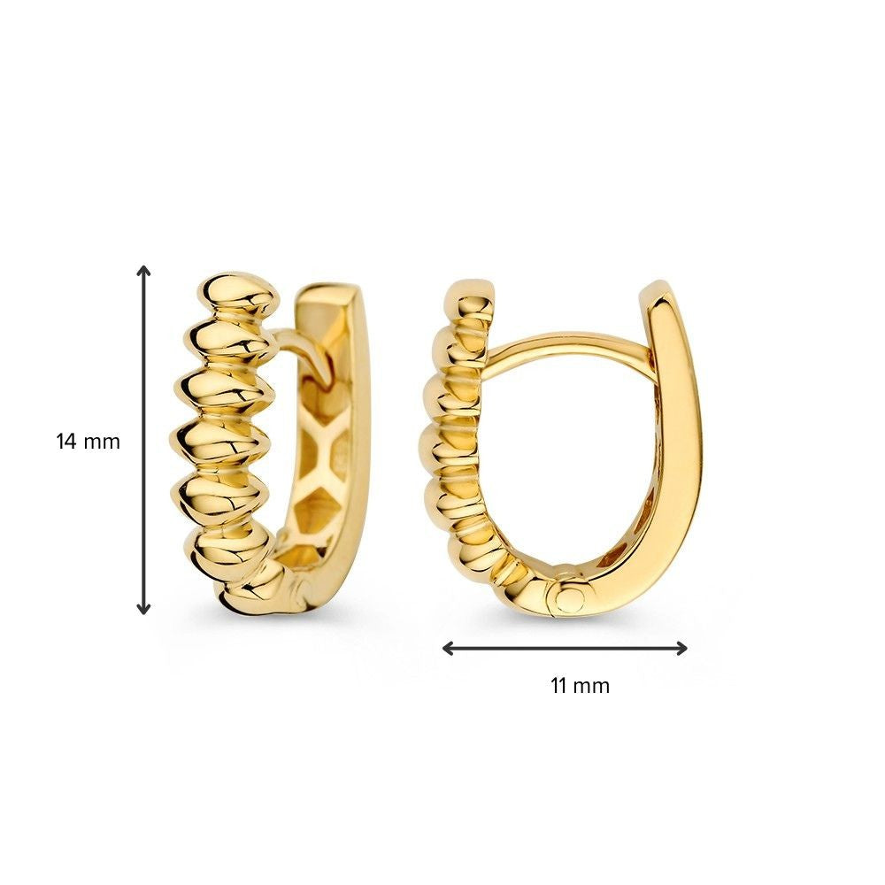 Ohrringe Gelbgold