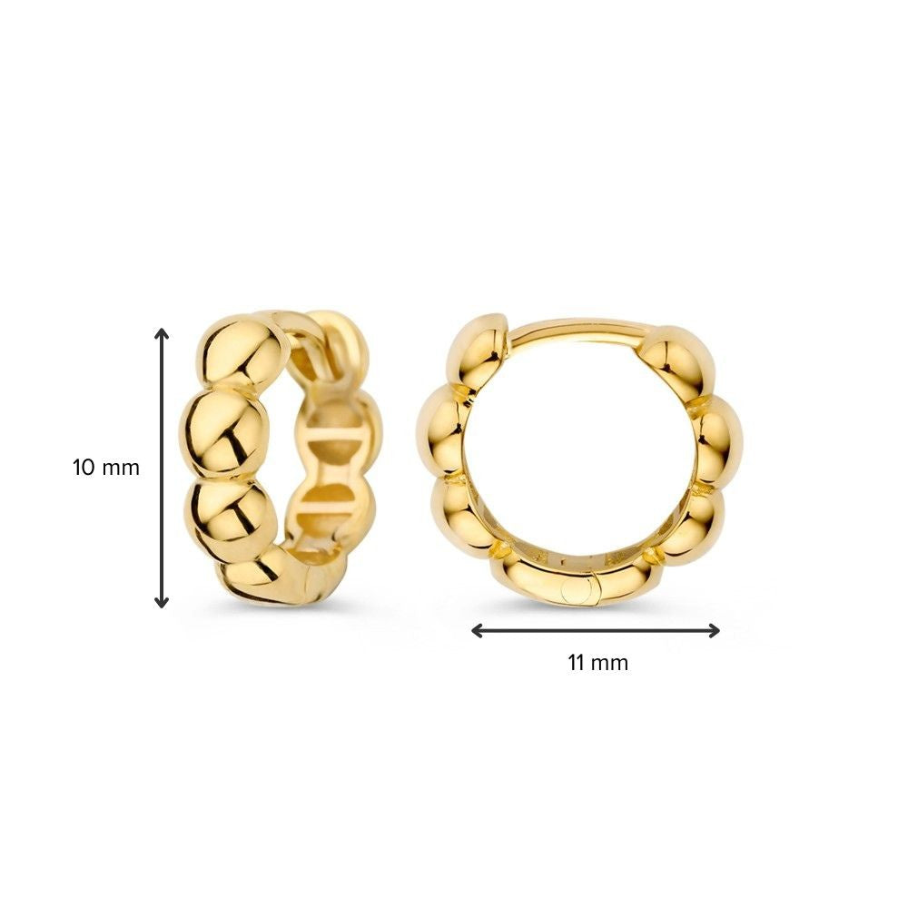 Ohrringe Gelbgold