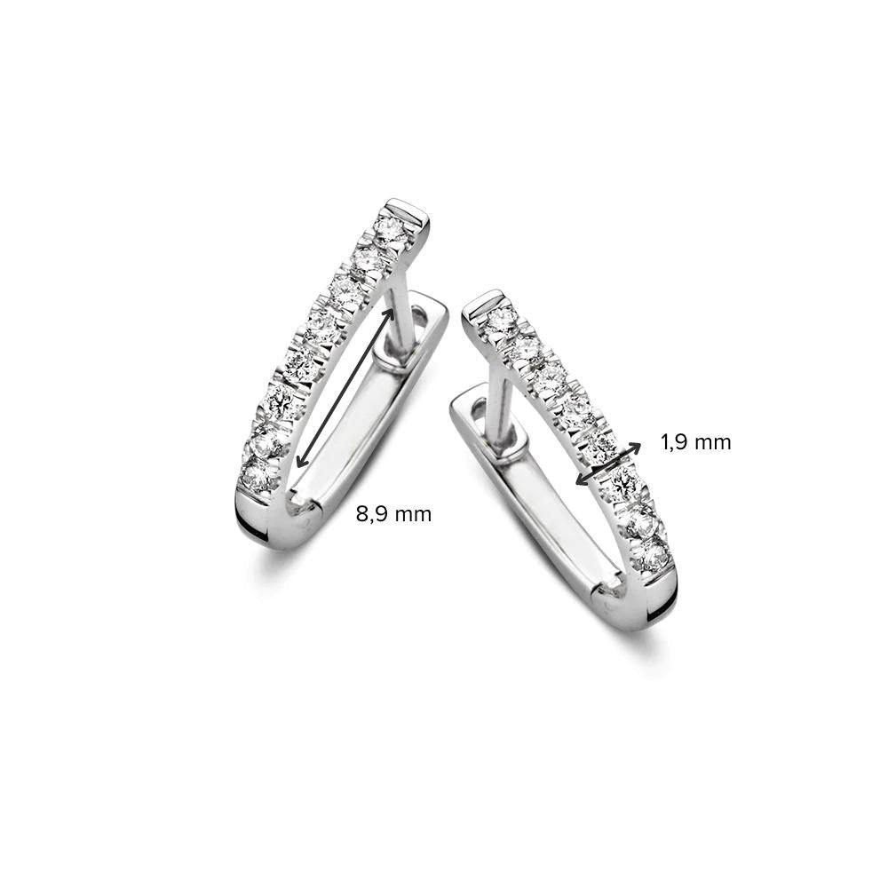 Ohrringe Millie 0,20 kt. Weißgold