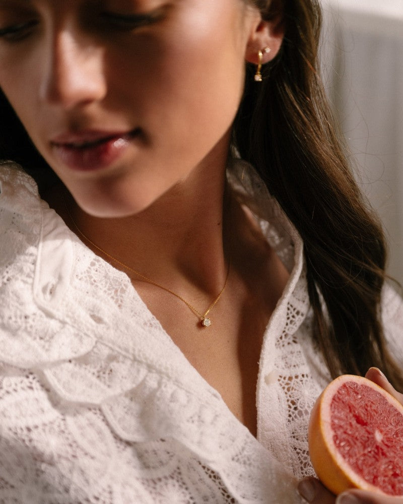 Ohrringe Olivia 0,30 kt. Gelbgold