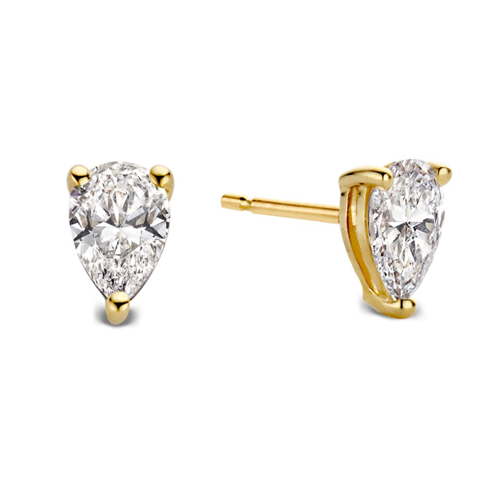 Ohrstecker Ava 0,50 ct. Gelbgold