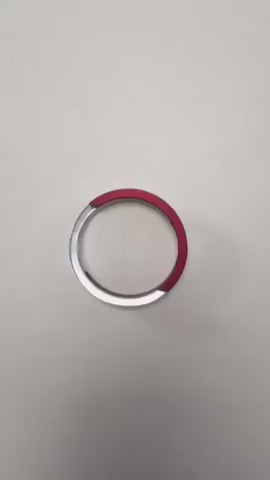 Armband C's gekreuzt Schwarz A1Z