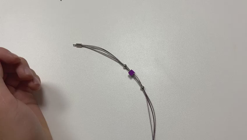 Armband Würfel Gold|Gelb A230G