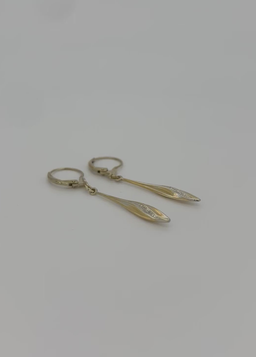 Vintage Goldohrringe 14K 1,8gr