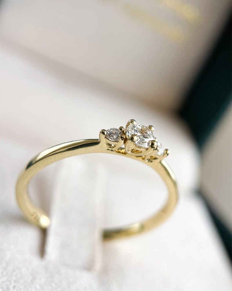 Ring Alix 0,20 crt. Gelbgold