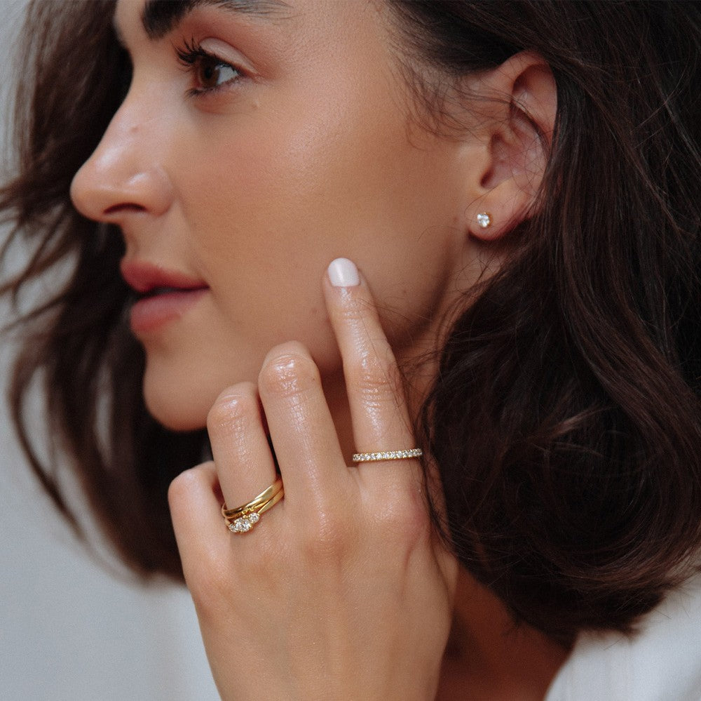Ring Alix 0,50 ct. Gelbgold