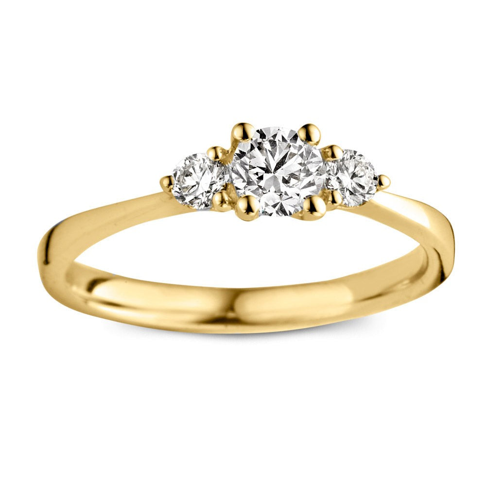 Ring Alix 0,50 crt. geelgoud