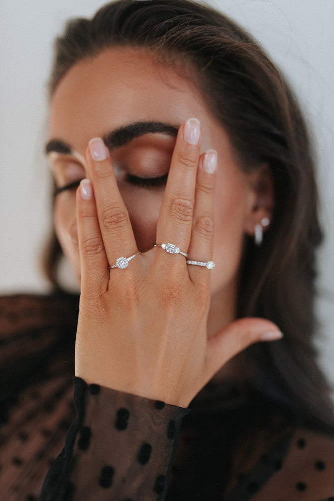 Ring Alix 0,50 ct. Weißgold