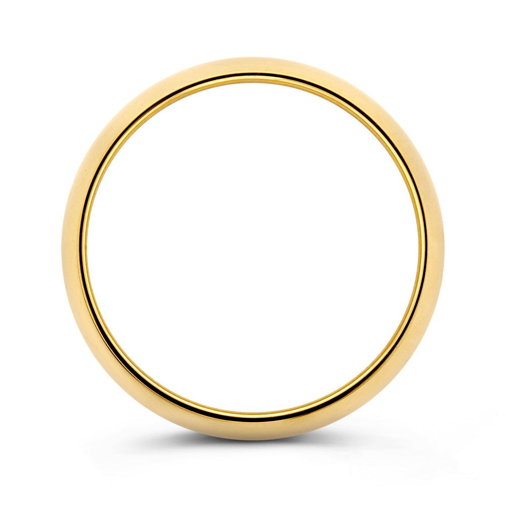 Ring Bowie 6mm Gelbgold