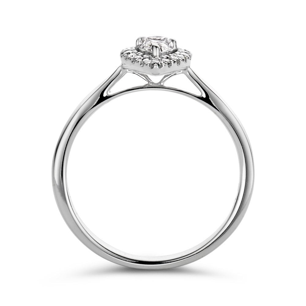 Ring Elin 0,30 ct. Weißgold