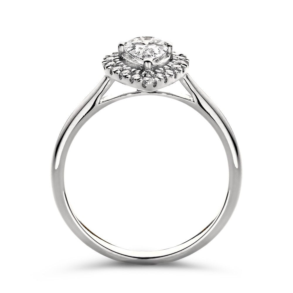 Ring Elin 0,65 kt. Weißgold