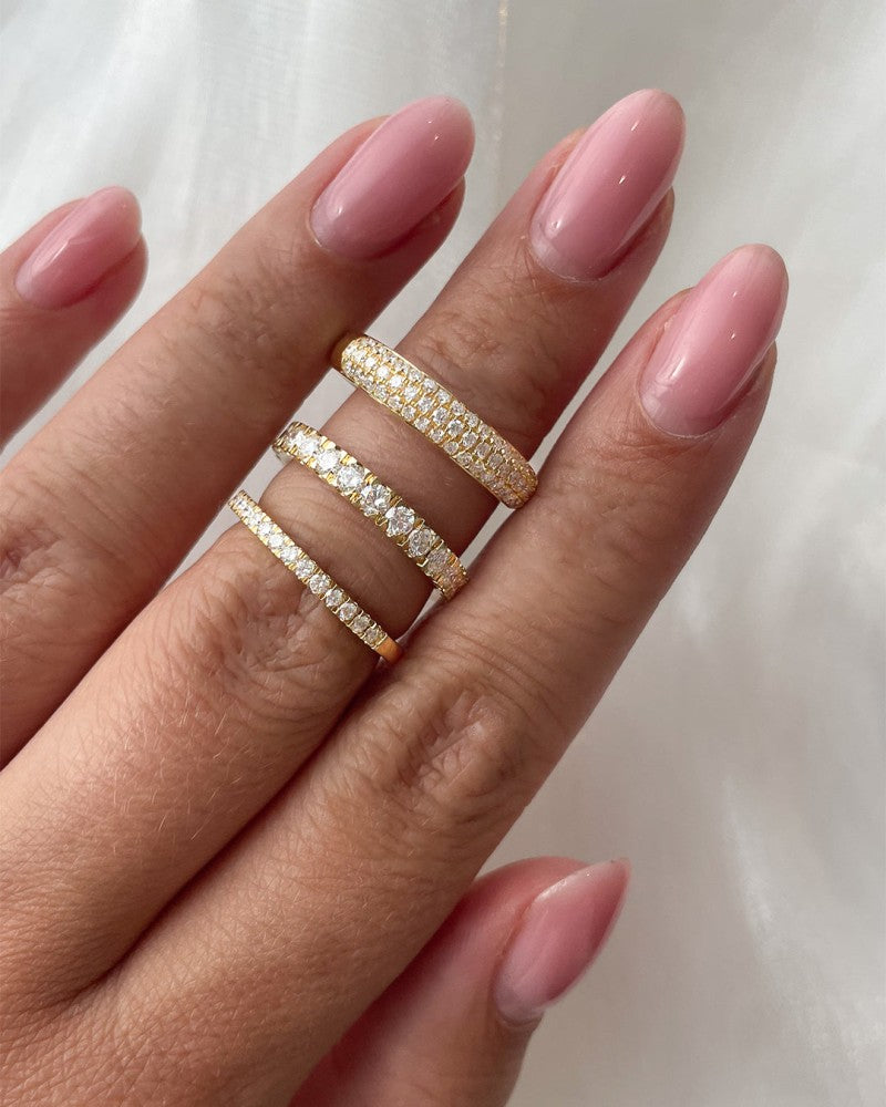 Ring Emilie 0,52 ct. Gelbgold