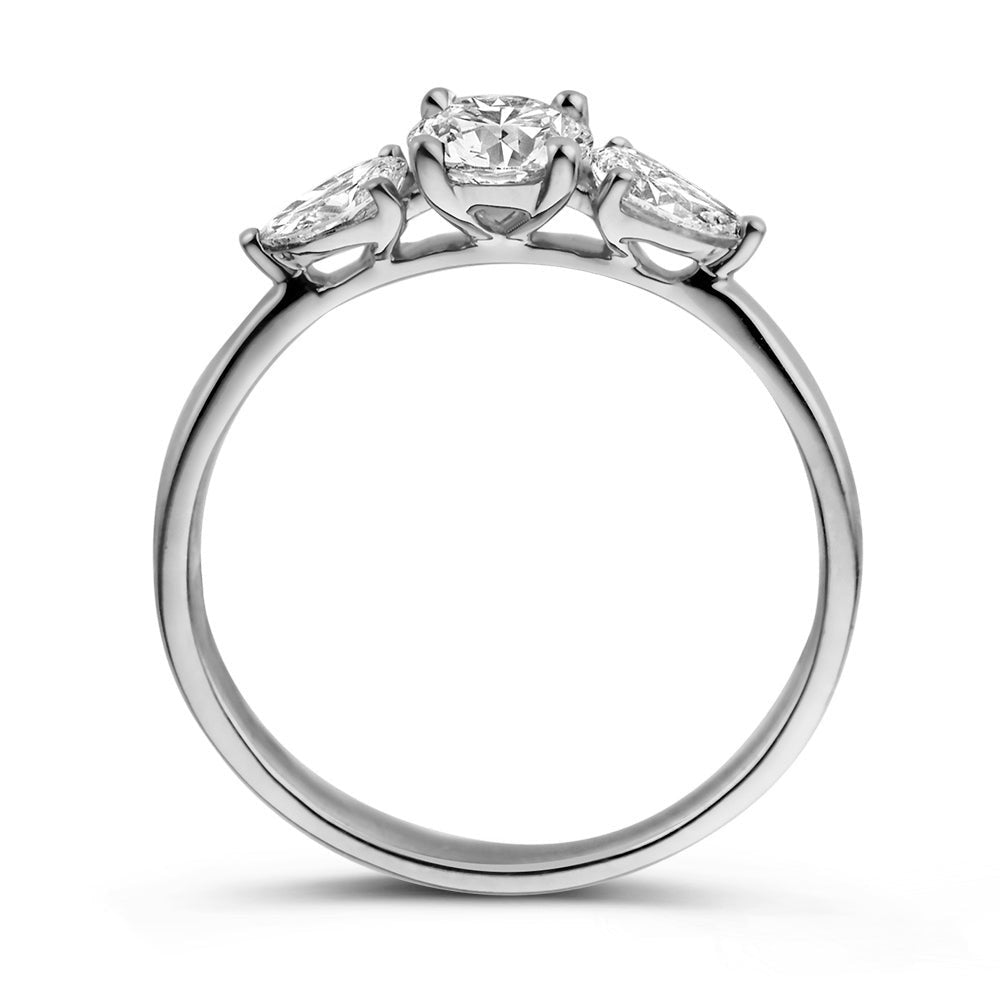 Ring Evie 0,90 kt. Weißgold