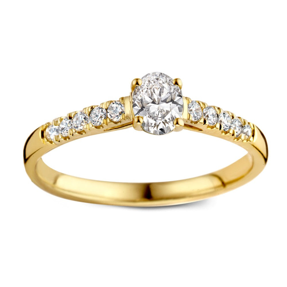 Ring Franky Royal 0,48 ct. Gelbgold