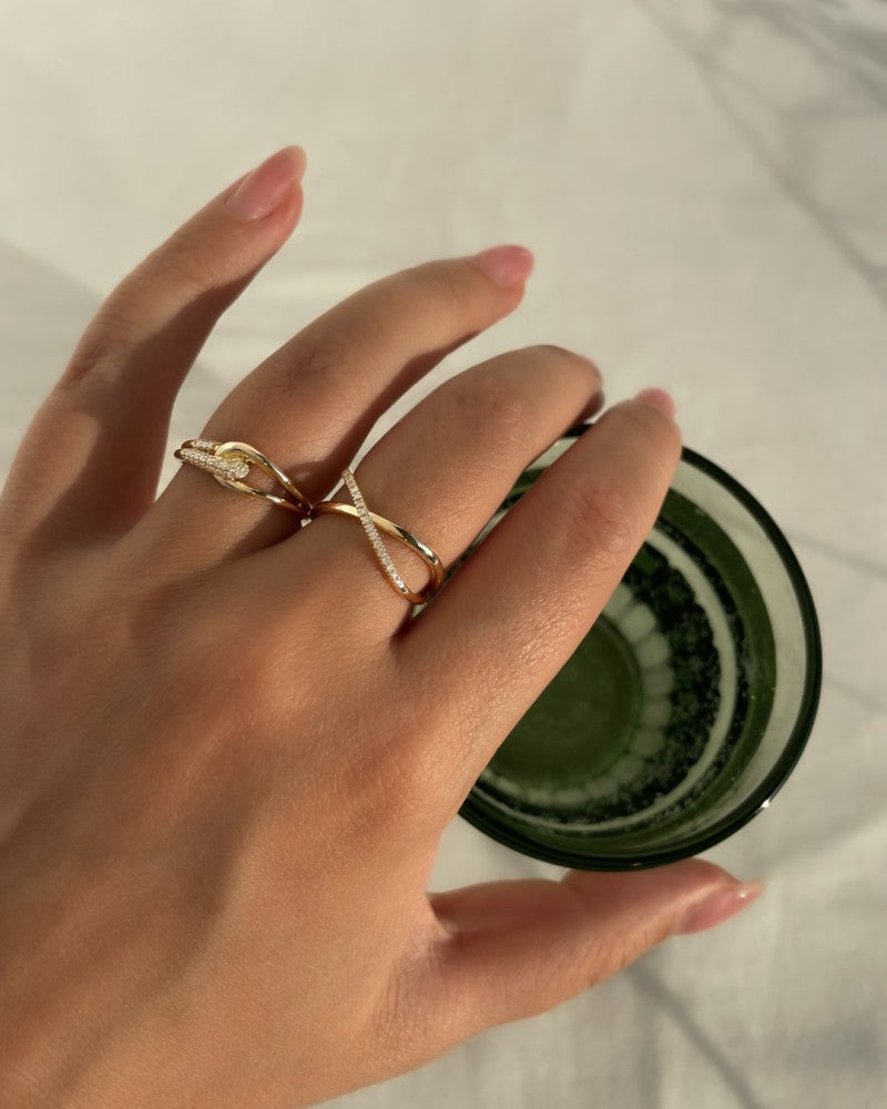 Ring Gelbgold Brillant 0,14 ct.