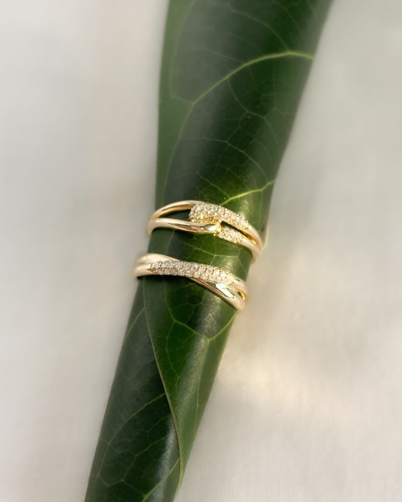 Ring Gelbgold Brillant 0.15 kt.