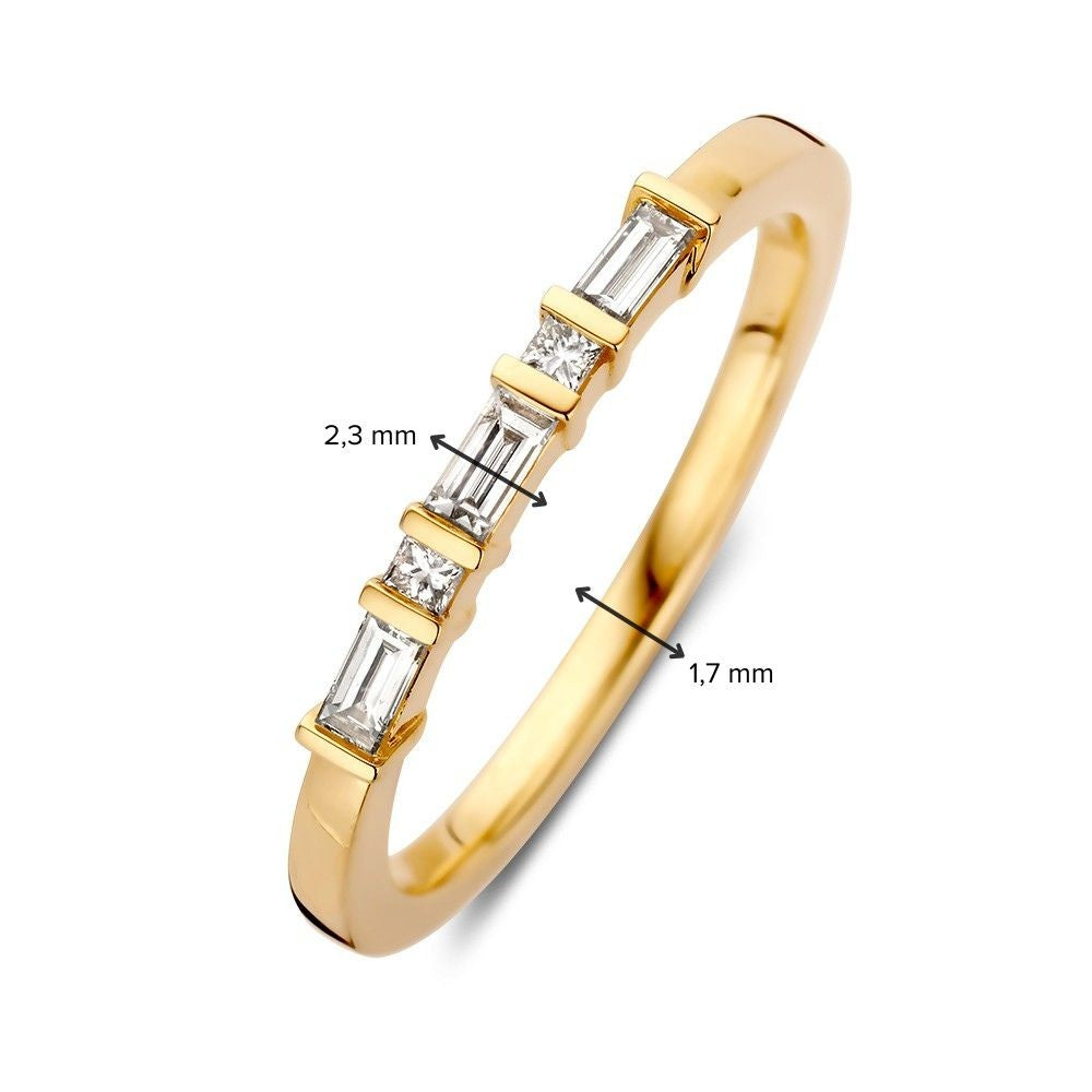Ring Gelbgold Brillant 0.20 ct.