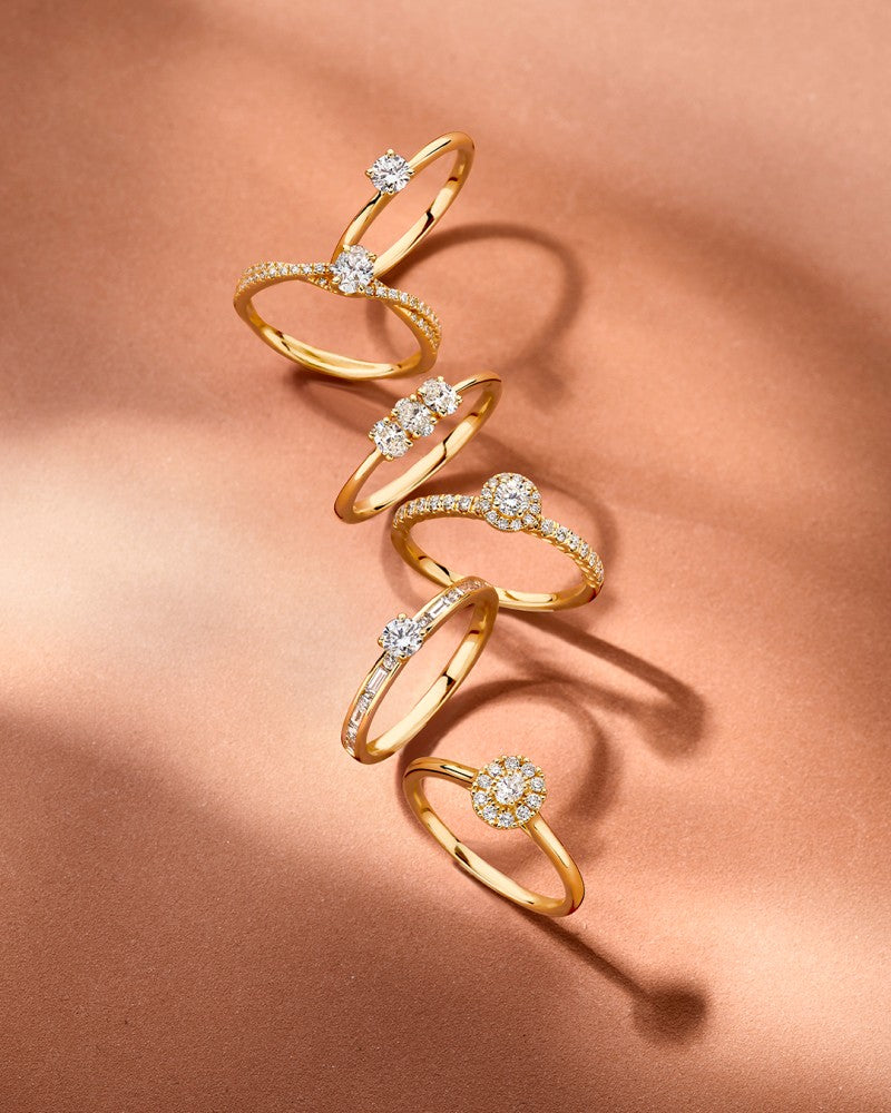 Ring Gelbgold Diamant 0.54 Karat