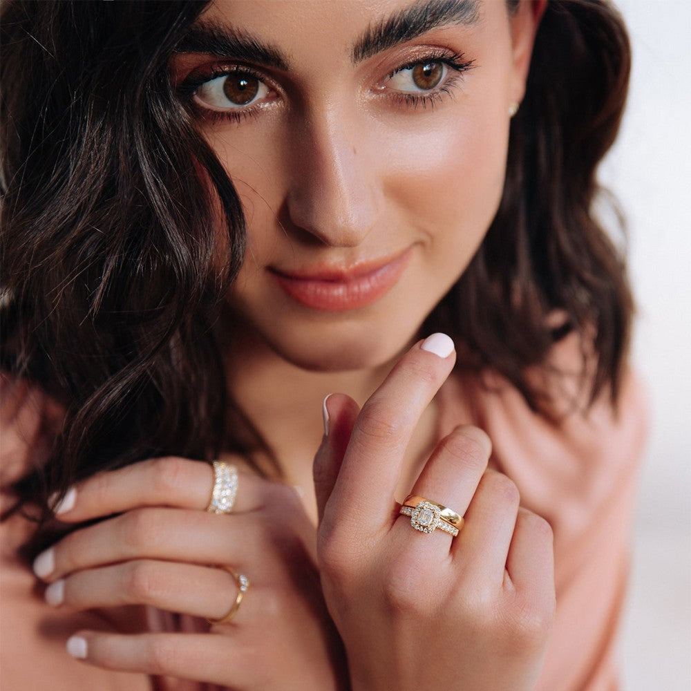 Ring Ivy royal 1,00 ct. Gelbgold