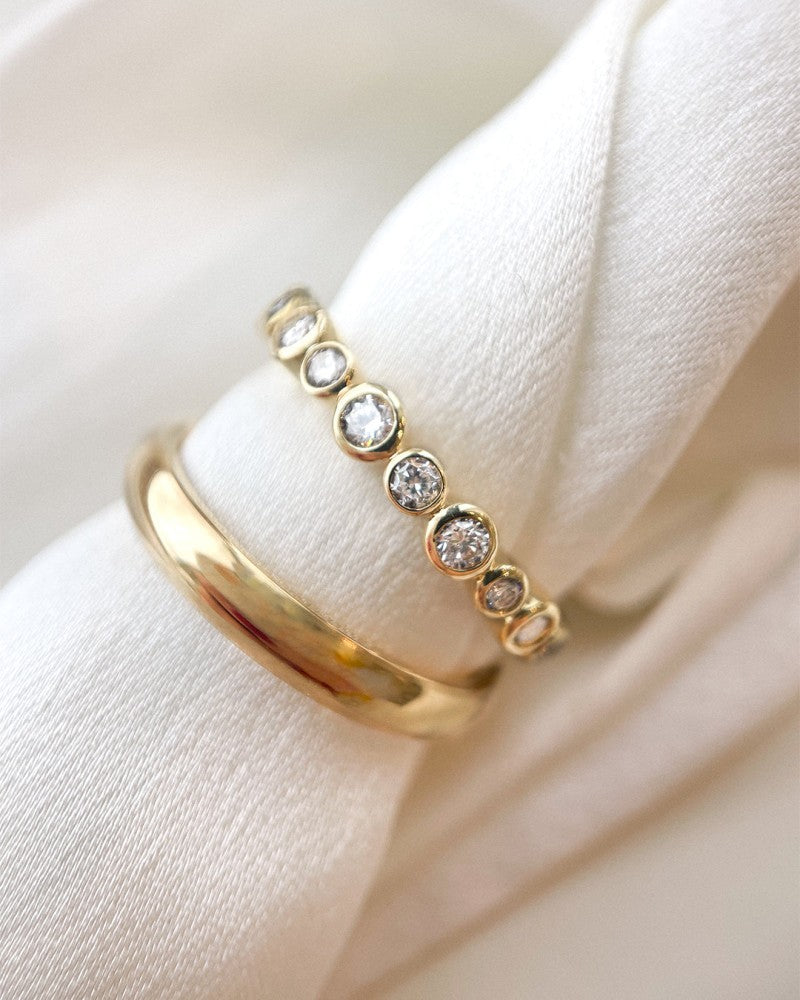 Ring Luna 0,31 Karat Gelbgold
