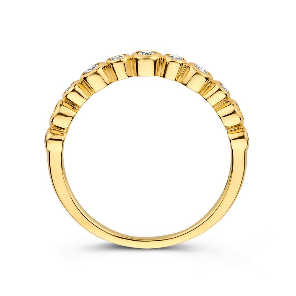 Ring Luna 0,31 Karat Gelbgold