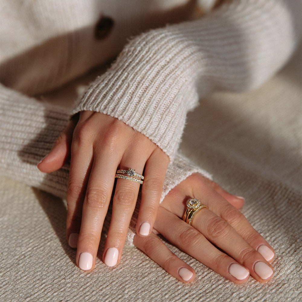 Ring Mary 0,80 kt Gelbgold