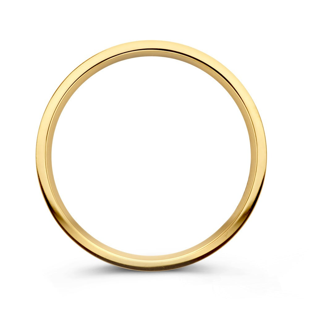 Ring Sam 3mm Gelbgold